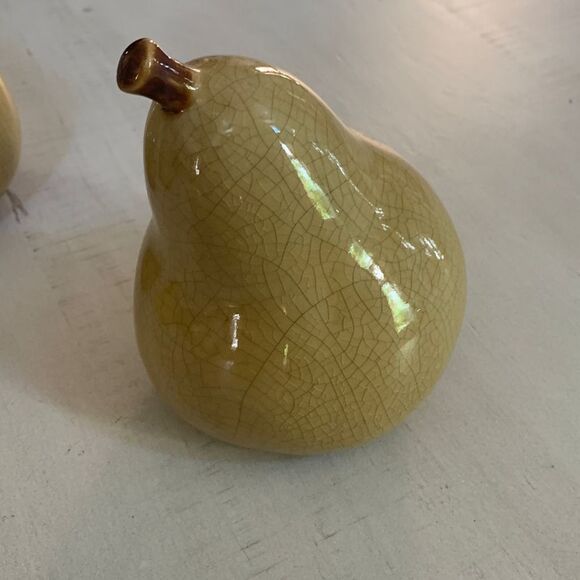 3 Ceramic Pears  - Picture 2 of 4